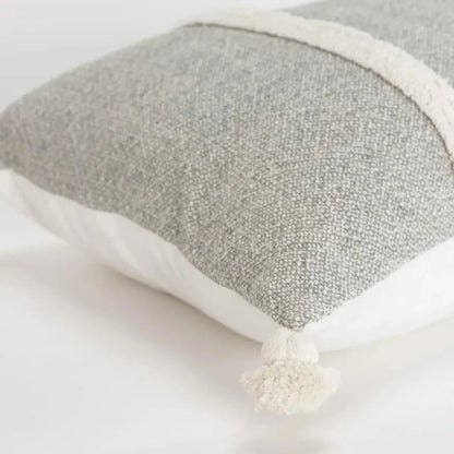 Stripe Lumbar Pillow For Chairs & Couch Anette - LOOMLAN - LOOMLAN - Throw Pillows