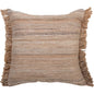Striped Throw Pillows For Outdoors-Outdoor Pillows-LOOMLAN-Terracotta-LOOMLAN