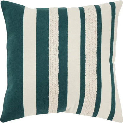 Stripes Down Filled Decorative Throw Pillow Cover - LOOMLAN - LOOMLAN - Throw Pillows