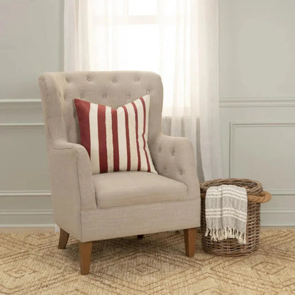 Stripes Down Filled Decorative Throw Pillow Cover - LOOMLAN - LOOMLAN - Throw Pillows