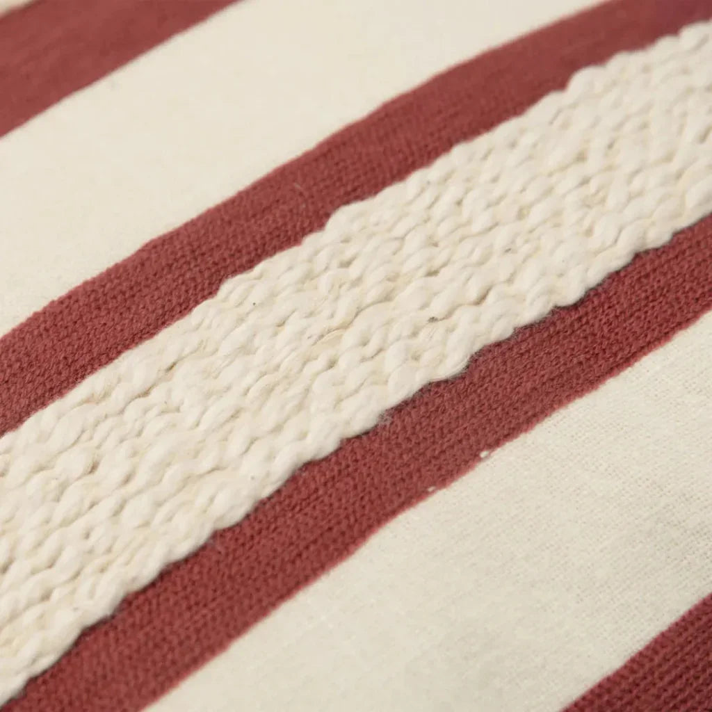 Stripes Down Filled Decorative Throw Pillow Cover - LOOMLAN - LOOMLAN - Throw Pillows