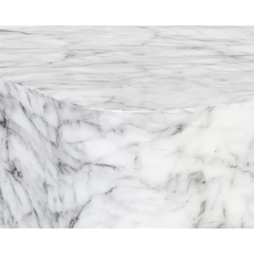 Strut Concrete Outdoor Square Coffee Table-Outdoor Coffee Tables-SUNPAN-LOOMLAN