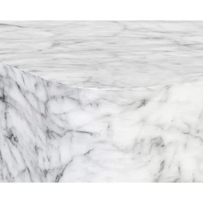 Strut Concrete Outdoor Square Coffee Table-Outdoor Coffee Tables-SUNPAN-LOOMLAN