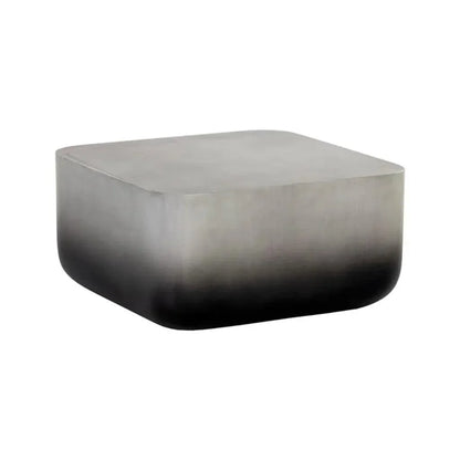 Strut Concrete Outdoor Square Coffee Table-Outdoor Coffee Tables-SUNPAN-Black Ombre-LOOMLAN