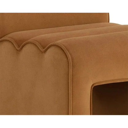 Stuart Dining Chair Meg Gold Fully Comfort - LOOMLAN - SUNPAN - Dining Chairs