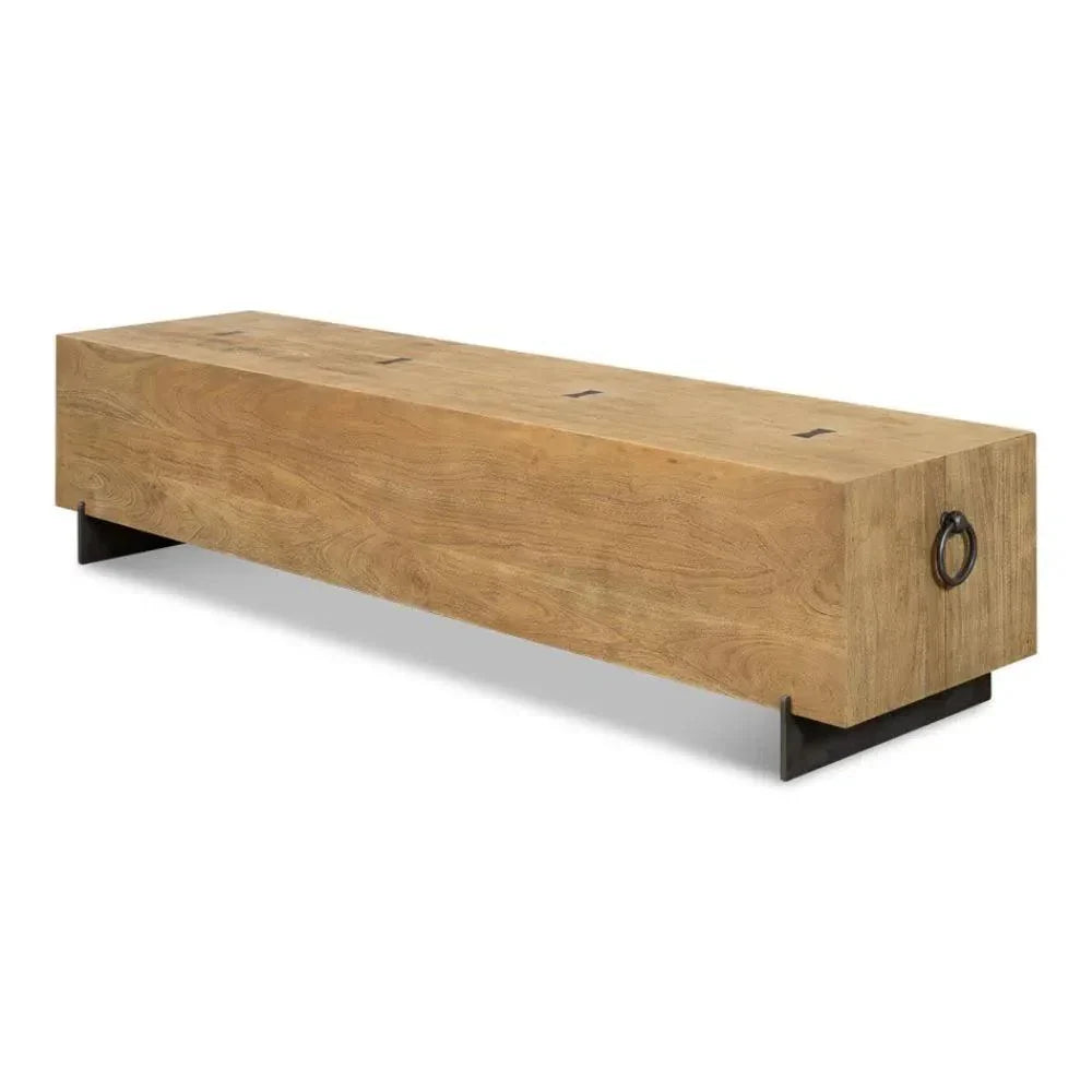 Stuben Bench for Entryway or Kitchen - LOOMLAN - Sarreid - Bedroom Benches