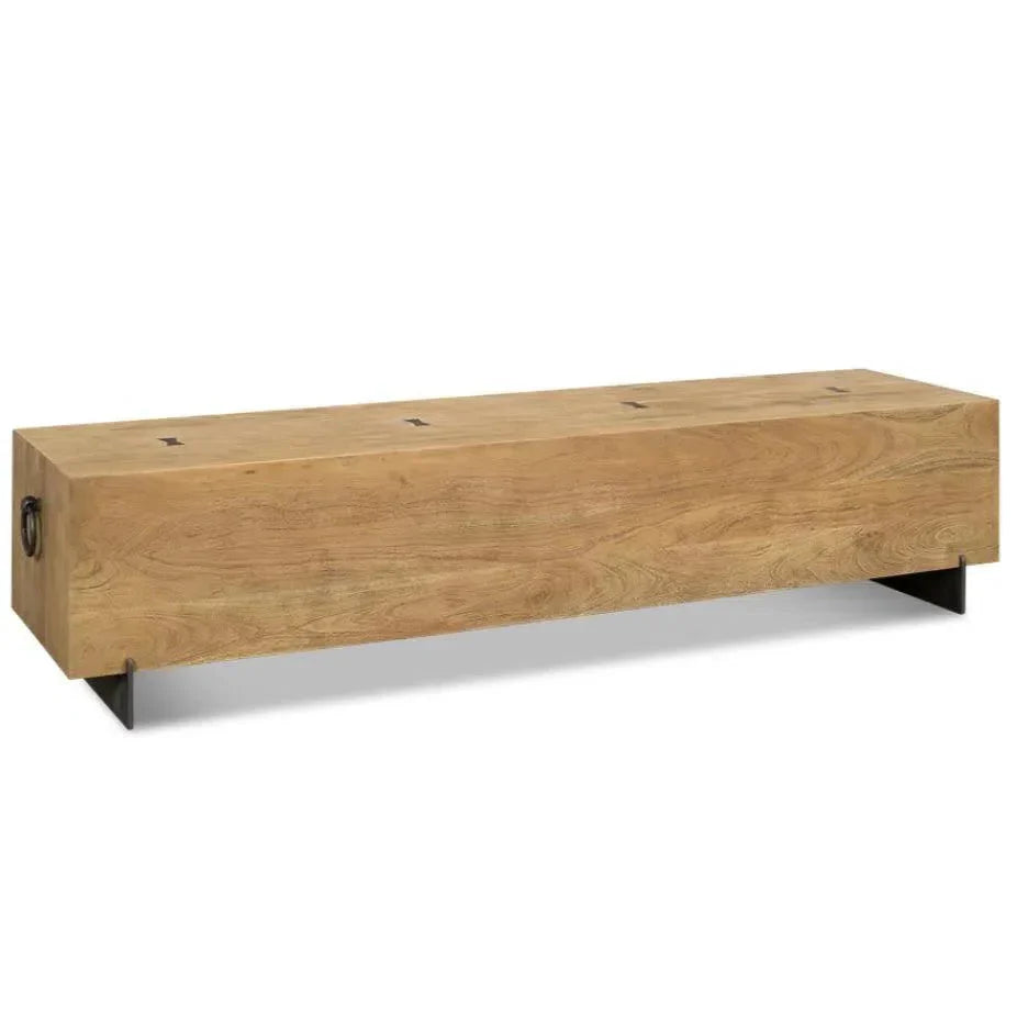 Stuben Bench for Entryway or Kitchen - LOOMLAN - Sarreid - Bedroom Benches