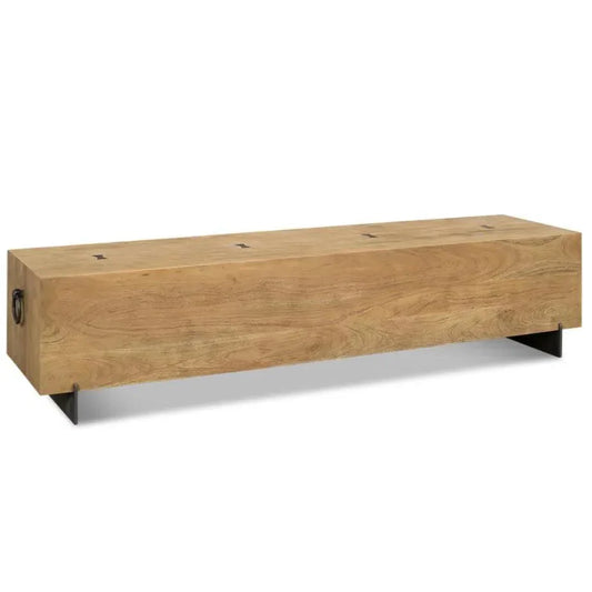 Stuben Bench for Entryway or Kitchen - LOOMLAN - Sarreid - Bedroom Benches