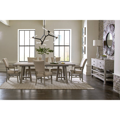 Studio 20 Extendable Dining Table Set (Set of 10)-Dining Table Sets-Palmetto Home-LOOMLAN