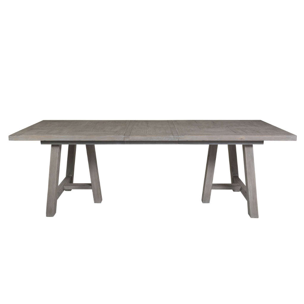 Studio 20 Extendable Grey Dining Table-Dining Tables-Palmetto Home-LOOMLAN