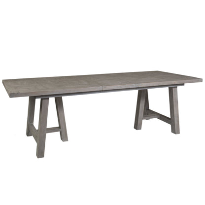 Studio 20 Extendable Grey Dining Table-Dining Tables-Palmetto Home-LOOMLAN