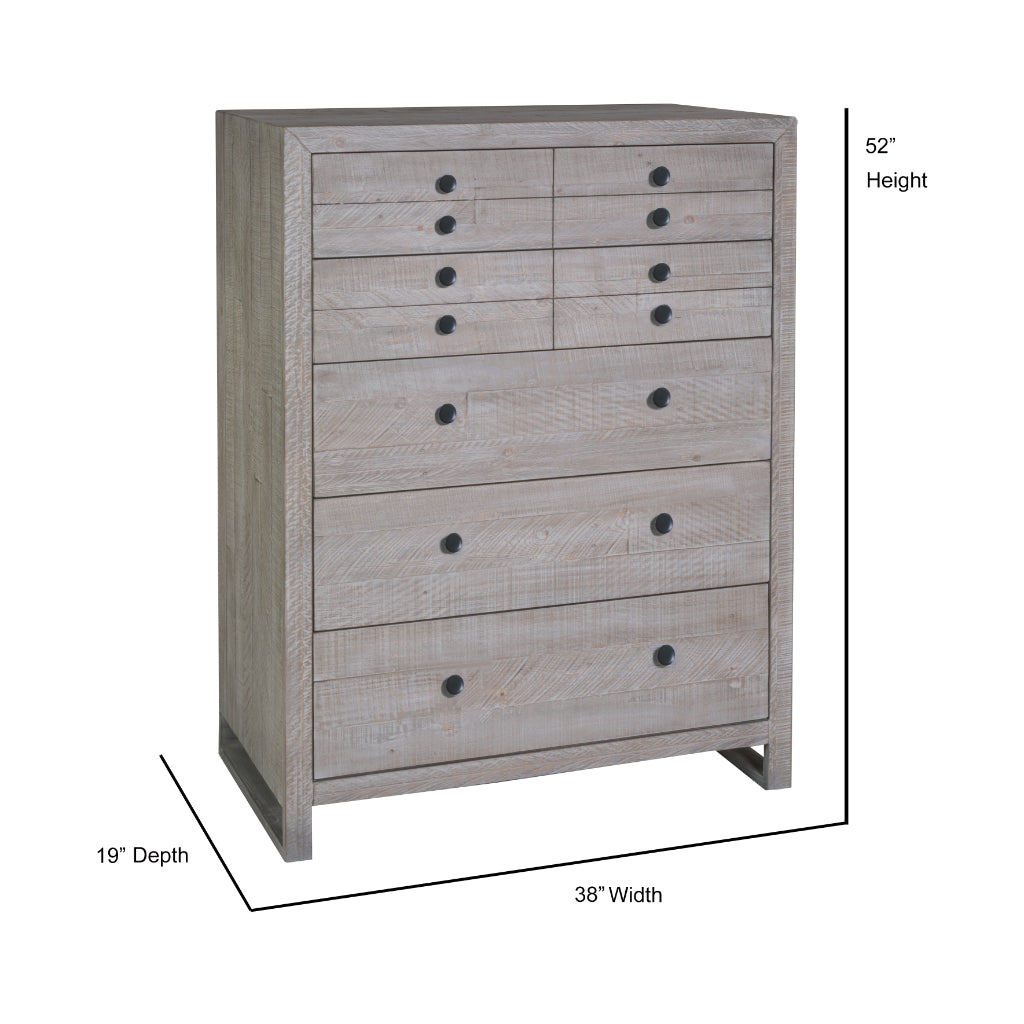 Studio 20 Five Drawers Grey Chest