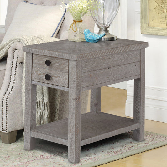Studio 20 Rectangular Grey Side Table