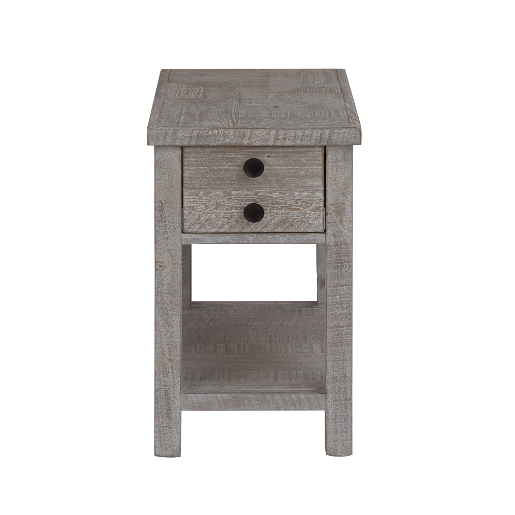Studio 20 Rectangular Grey Side Table