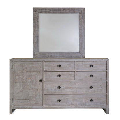 Studio 20 Six Drawers Dresser With Mirror-Dressers-Palmetto Home-LOOMLAN