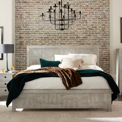 Studio 20 Solid Wood Grey Bed