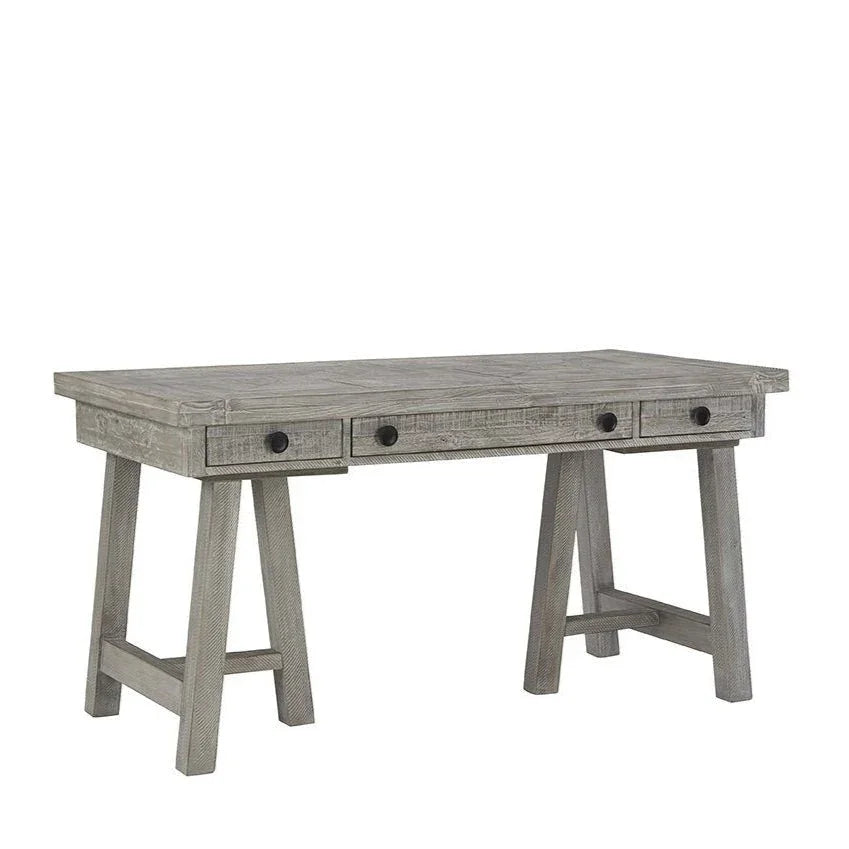 Studio 20 Three Drawer Wood Desk-Home Office Desks-Palmetto Home-LOOMLAN