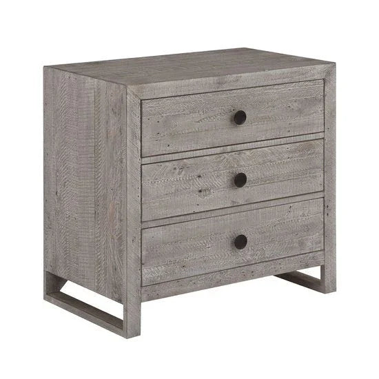 Studio 20 Three Drawer Wood Nightstand - LOOMLAN - Palmetto Home - Nightstands