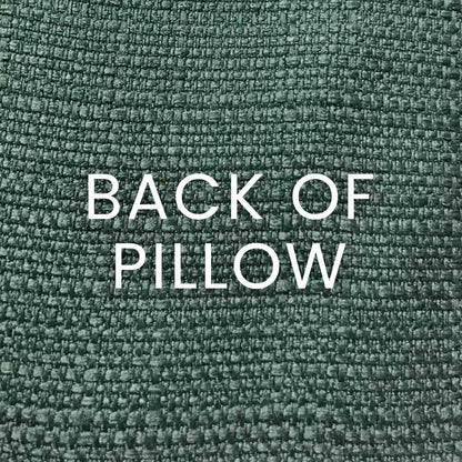 Suave Lagoon Green Throw Pillow With Insert - LOOMLAN - D.V. Kap - Throw Pillows