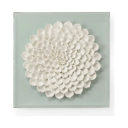 Succulent Sculpture Mounted Artwork-Framed Wall Art-Chelsea House-Sculpture B-LOOMLAN