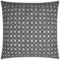 Suffolk Plaid Check Grey Large Throw Pillow Insert - LOOMLAN - D.V. Kap - Throw Pillows