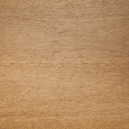 Suke Natural Wooden Trestle Dining Table-Dining Tables-Mercana-LOOMLAN