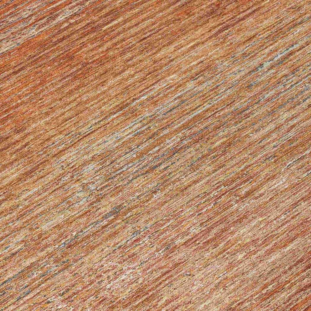 Suma Orange Washable Indoor - Outdoor Rug - LOOMLAN - LOOMLAN Rugs - Outdoor Rugs