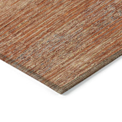 Suma Orange Washable Indoor - Outdoor Rug - LOOMLAN - LOOMLAN Rugs - Outdoor Rugs