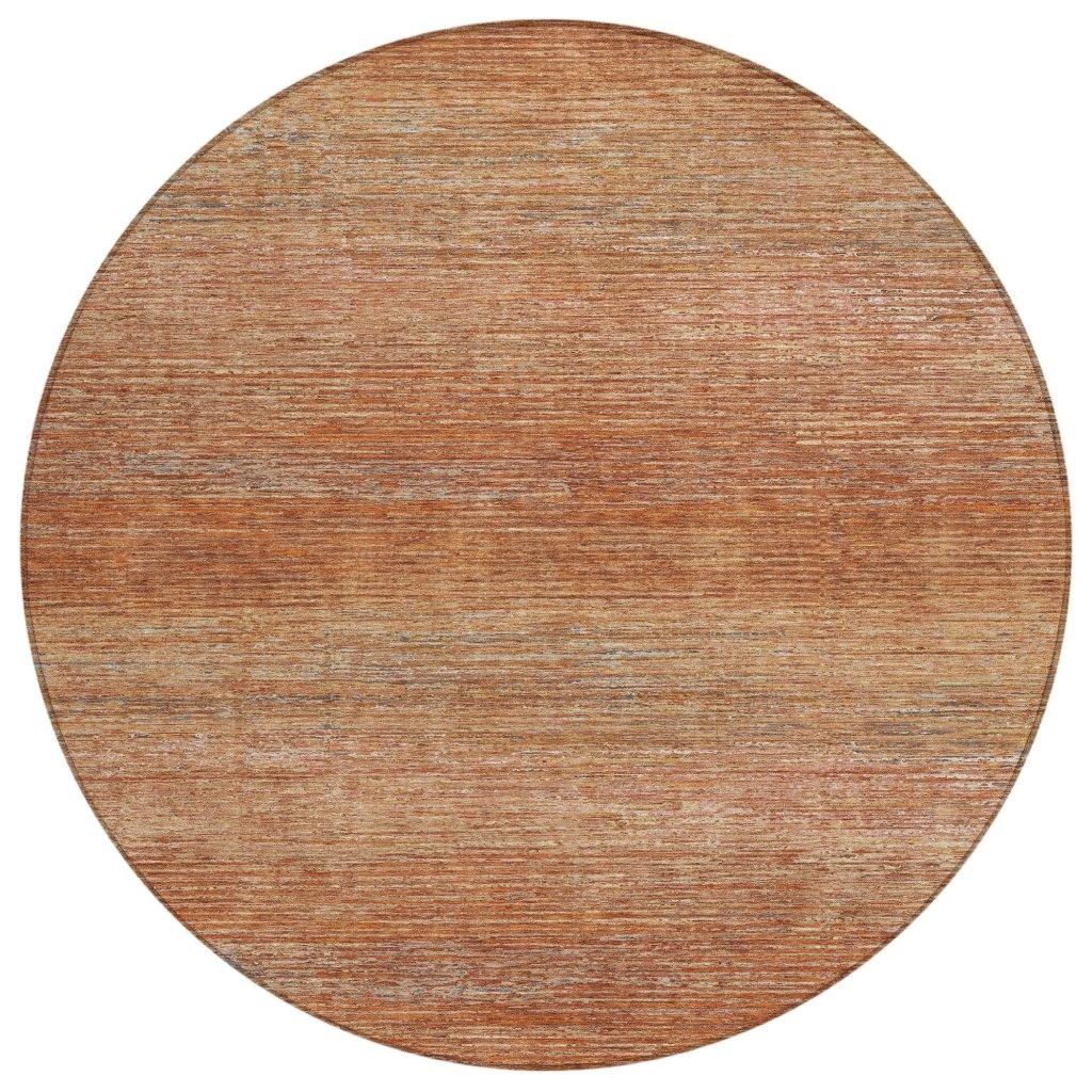 Suma Orange Washable Indoor - Outdoor Rug - LOOMLAN - LOOMLAN Rugs - Outdoor Rugs