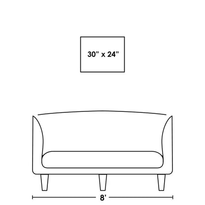 Summer Barn Hand Crafted Canvas Art