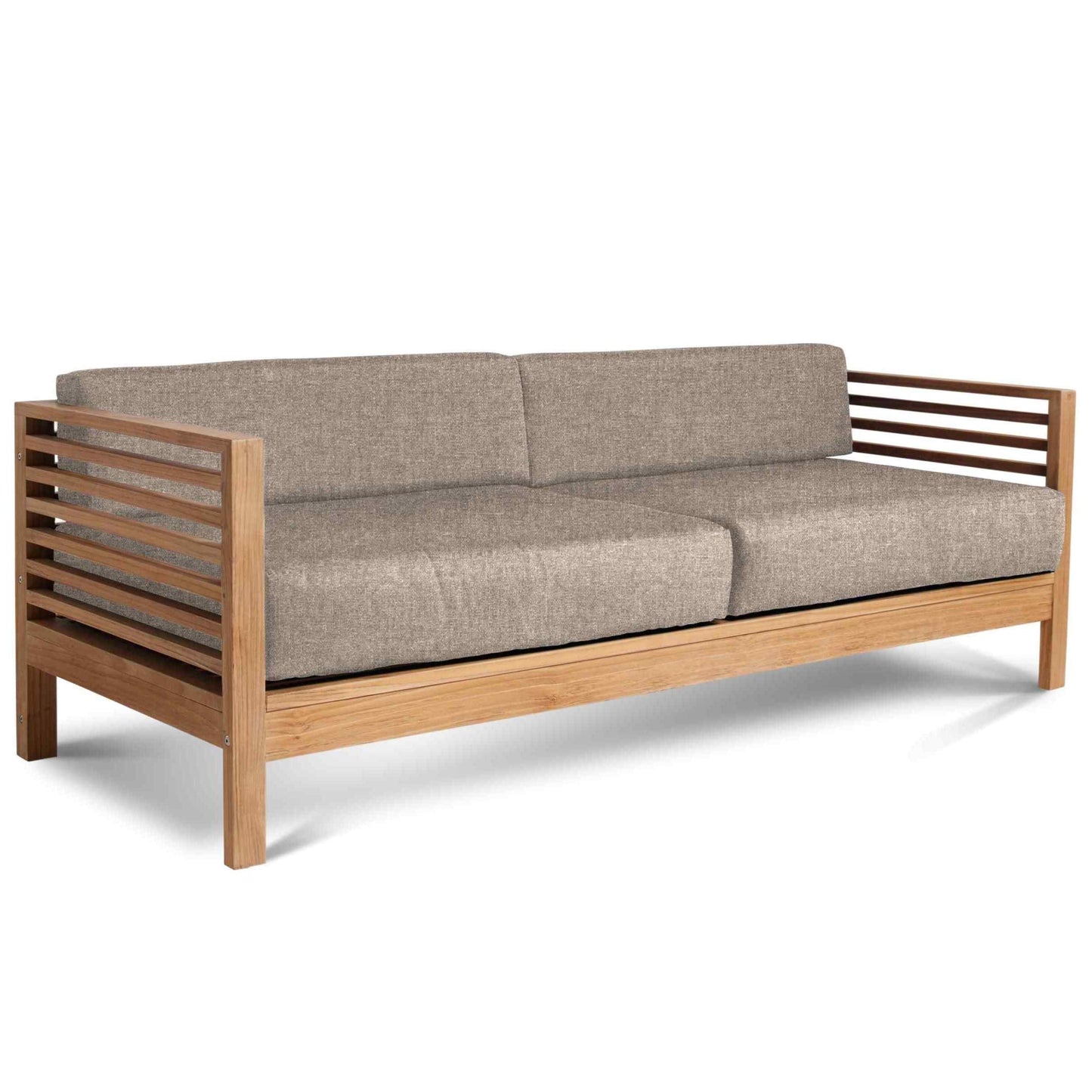 Summer Teak Outdoor Sofa with Sunbrella