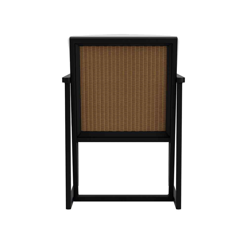 Summit Aluminum Frame Outdoor Dining Armchair-Outdoor Dining Chairs-Lloyd Flanders-LOOMLAN