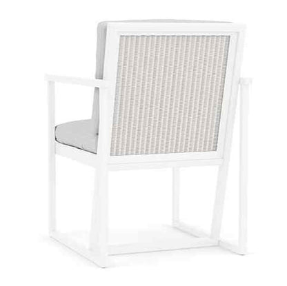 Summit Aluminum Frame Outdoor Dining Armchair-Outdoor Dining Chairs-Lloyd Flanders-LOOMLAN