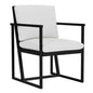 Summit Aluminum Frame Outdoor Dining Armchair-Outdoor Dining Chairs-Lloyd Flanders-LOOMLAN