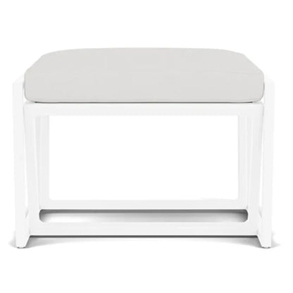 Summit Aluminum Frame Outdoor Ottoman-Outdoor Ottomans-Lloyd Flanders-LOOMLAN