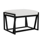 Summit Aluminum Frame Outdoor Ottoman-Outdoor Ottomans-Lloyd Flanders-LOOMLAN