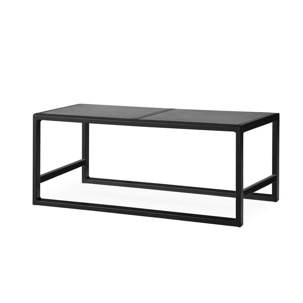 Summit Rectangular Outdoor Cocktail Table-Outdoor Coffee Tables-Lloyd Flanders-LOOMLAN