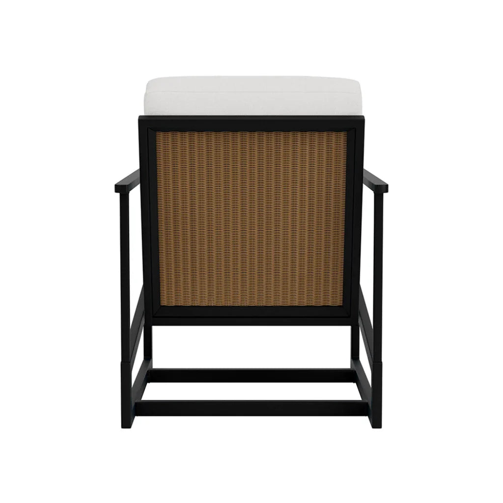 Summit Spring Aluminum Frame Outdoor Rocker-Outdoor Accent Chairs-Lloyd Flanders-LOOMLAN