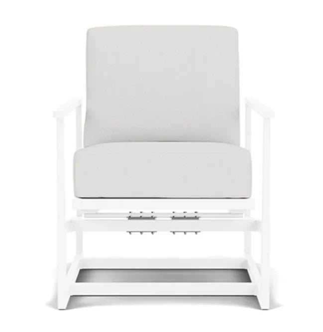 Summit Spring Aluminum Frame Outdoor Rocker-Outdoor Accent Chairs-Lloyd Flanders-LOOMLAN