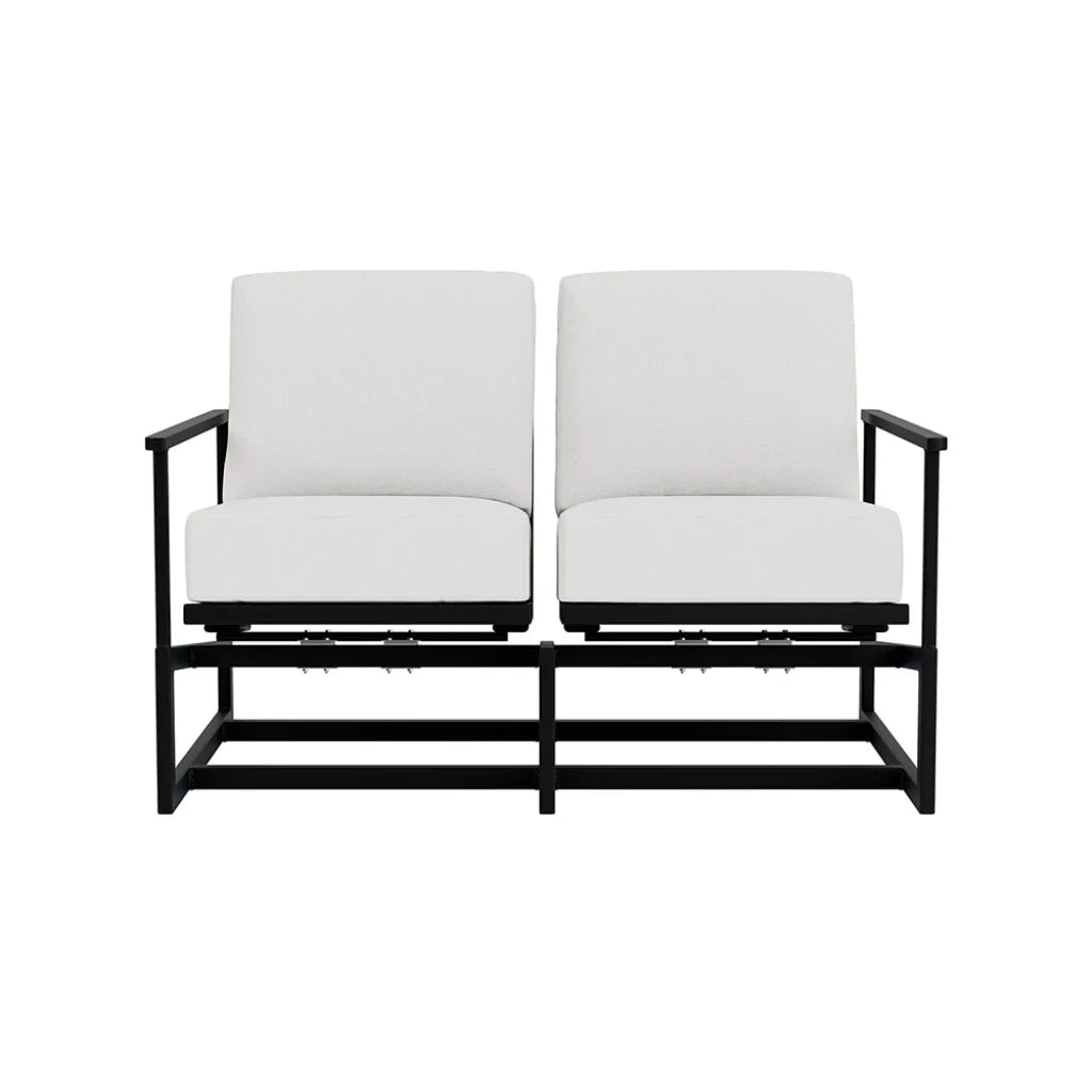 Summit Spring Rocker Outdoor Loveseat