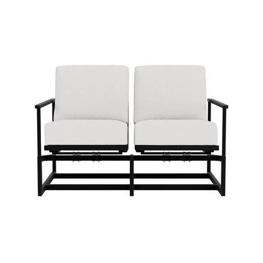 Summit Spring Rocker Outdoor Loveseat