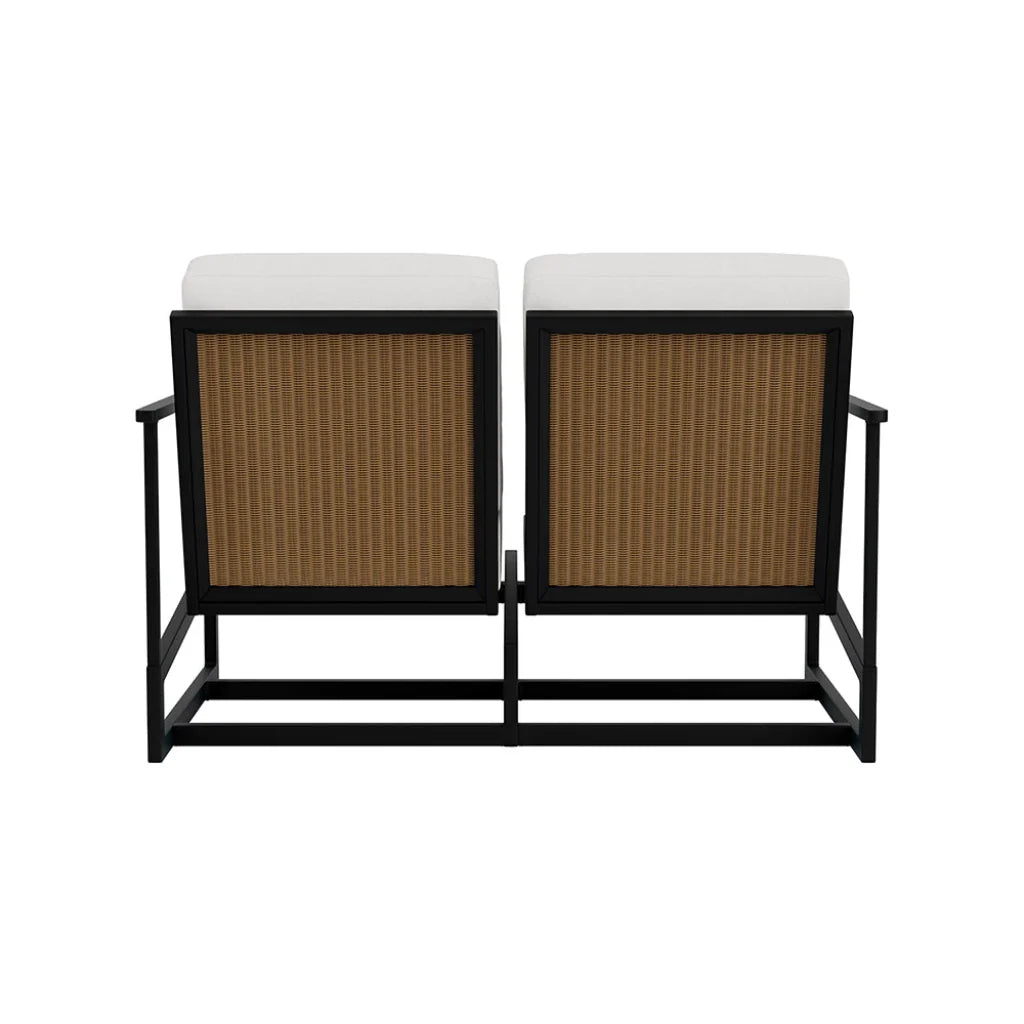 Summit Spring Rocker Outdoor Loveseat