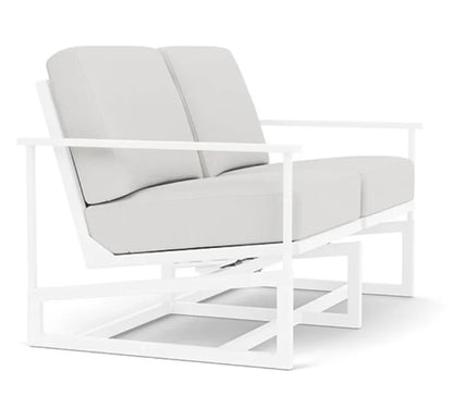 Summit Spring Rocker Outdoor Loveseat