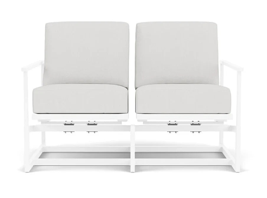 Summit Spring Rocker Outdoor Loveseat