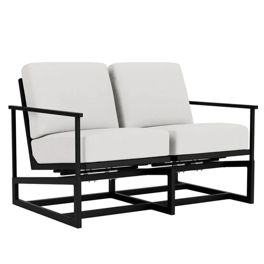 Summit Spring Rocker Outdoor Loveseat