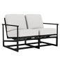 Summit Spring Rocker Outdoor Loveseat