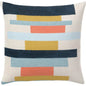 Summon Fiesta Double Side Outdoor Pillow-Outdoor Pillows-Earnest Collection-20" Square DS-LOOMLAN