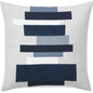 Summon Indigo Double Side Outdoor Pillow-Outdoor Pillows-Earnest Collection-20" Square DS-LOOMLAN
