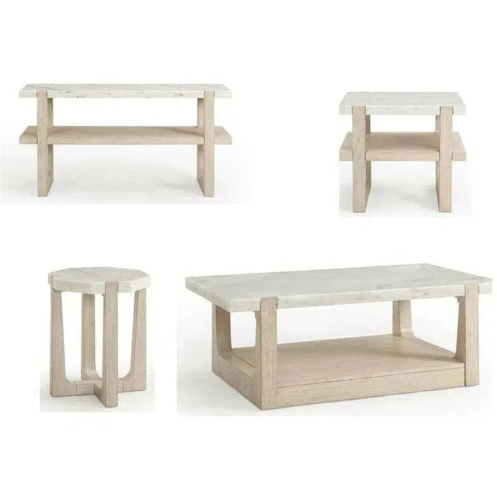 Sun - bleached Ash Scatter Accent Table - LOOMLAN - Bassett Mirror - Side Tables