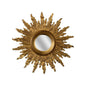 Sunbeam Glistening Gold Finish Framed Wall Mirror - LOOMLAN - Chelsea House - Wall Mirrors